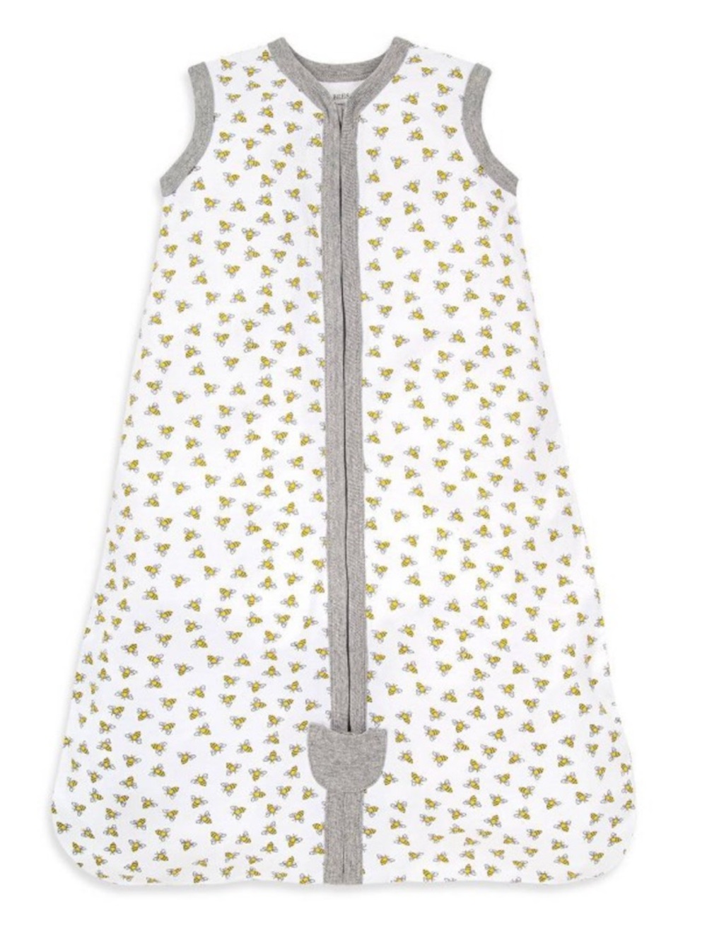 Burt's Bees Baby Beekeeper Organic Cotton White Bee Sleep Sack Wearable Blanket